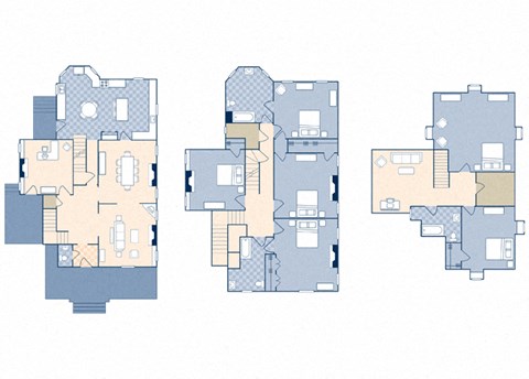 Floor plan for 6 beds, 3.5 baths, 3800 sqft